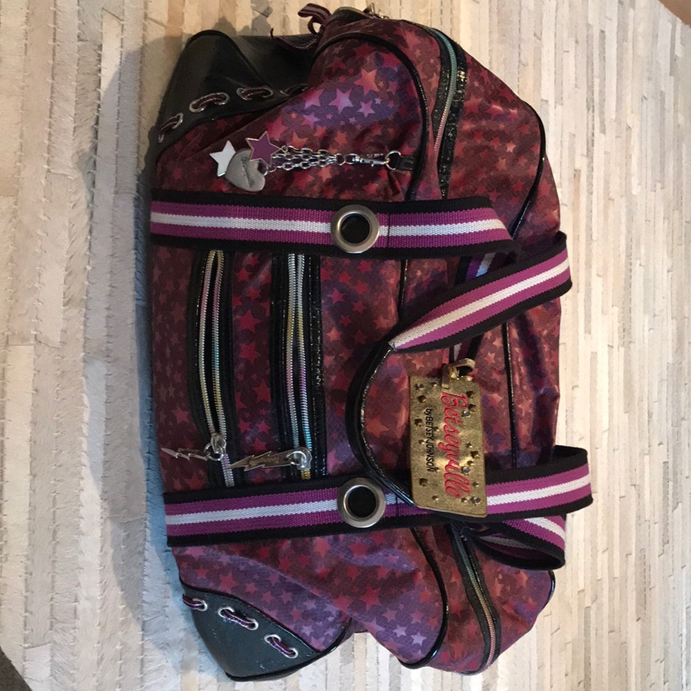 Betsey Johnson duffle bag
